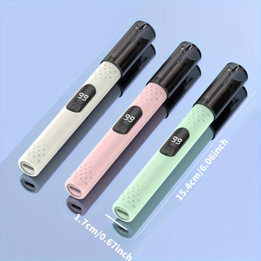 Nose Hair Trimmer Electric ¨C USB Rechargeable Stainless Steel Unisex Trimmer for Nose, Ear & Eyebrow Hair, No-Pull Painless Cutting, Portable Stylish Design for Men & Women