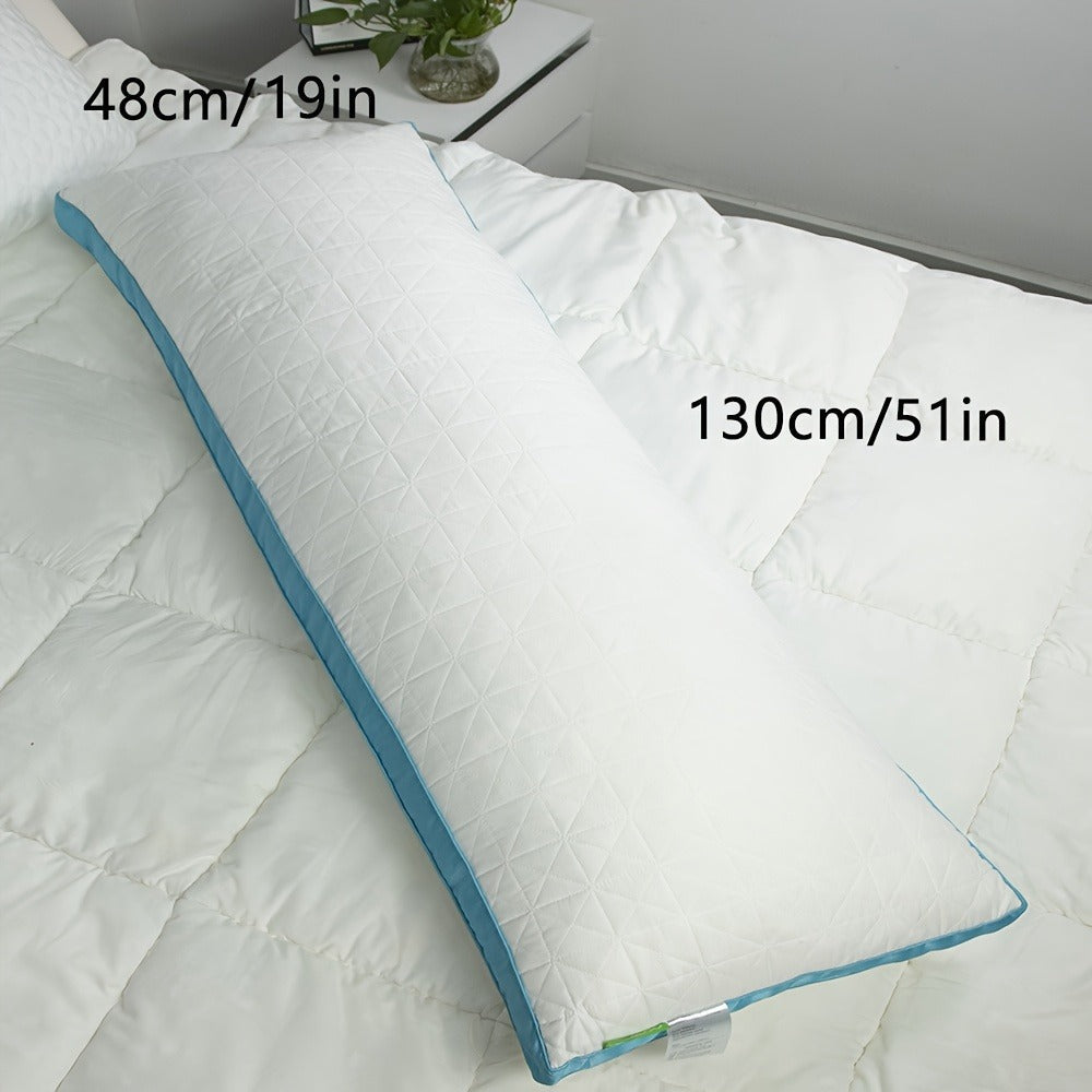 Body Pillow for Adults Full Body Pillow Firm Long Sleeping Pillow for Back Stomach Side Sleeper Bed Pillow Support Pregnancy Pillow Grey Pink