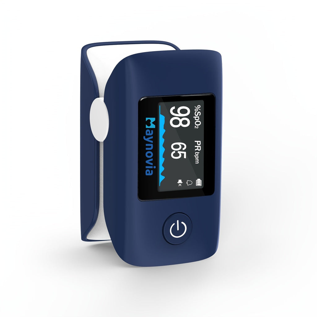 Blood Pressure Monitor Wrist Cuff with Oximeter Fingertip ¨C Digital BP Machine Home Use, 120 Memory, Portable Case & Battery Included, Fully Automatic Hypertension Tracker