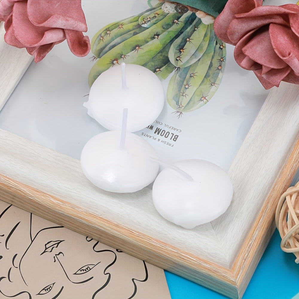 Floating Candles White Set of 42 ¨C 1.5 Inch Small Pool Candles, 4-8 Hour Burn, Wedding Centerpiece, Pool Party, Christmas, Halloween, Easter & Thanksgiving Ambience Decoration