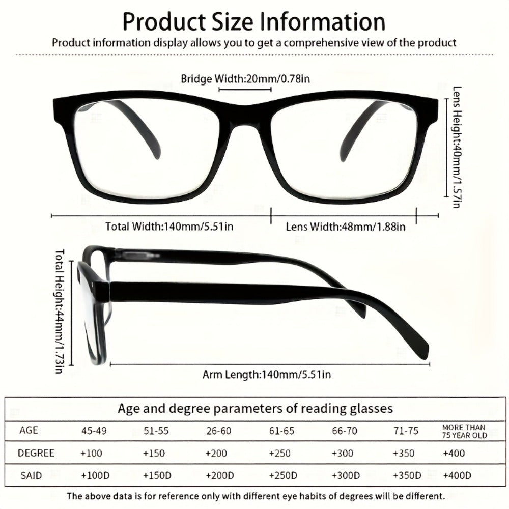 Blue Light Blocking Reading Glasses 12 Pack Bulk Set ¨C Stylish Unisex Readers with Anti-Glare Lenses, Lightweight Frames, Multiple Magnification Strengths for Men and Women