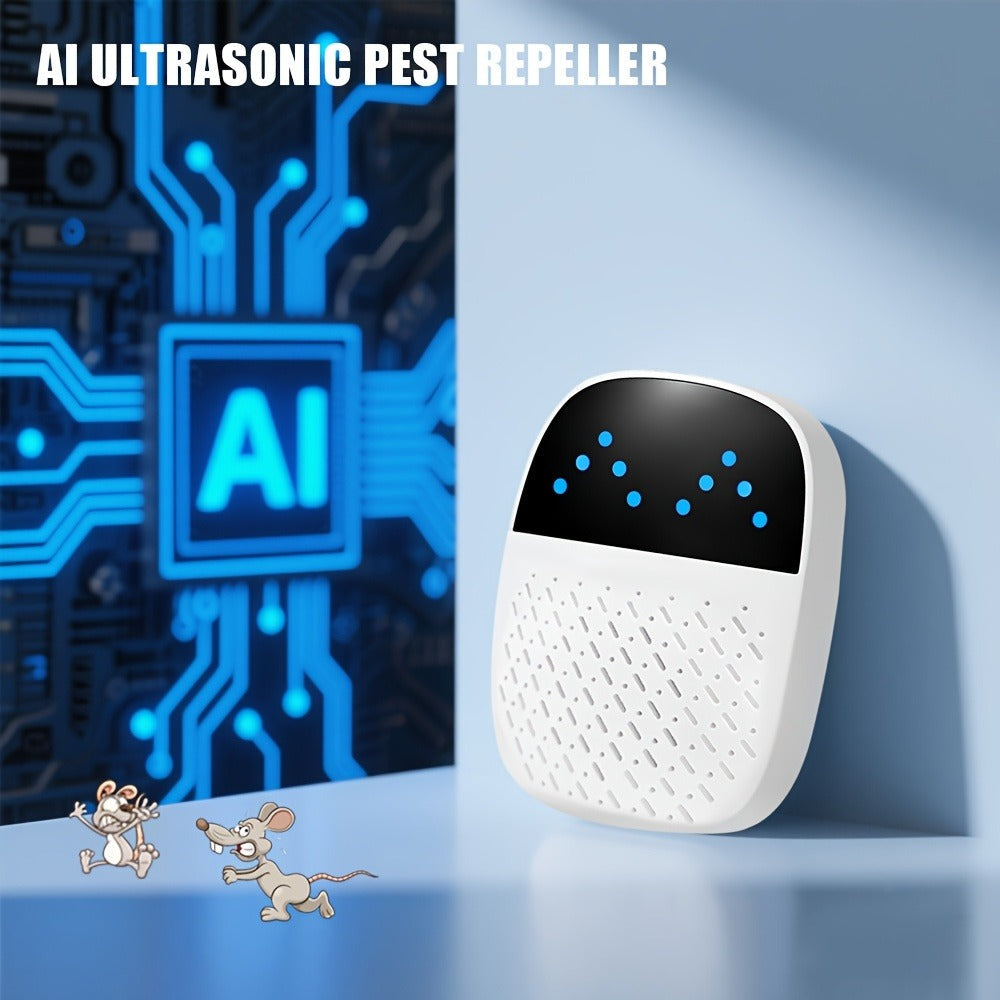 Ultrasonic Pest Repeller 4 Pack - Dual-Mode Indoor Plug-In Repellent for Mice, Spiders, Ants, Flies, Roaches | Wide Coverage for Home, Apartment & Dormitory