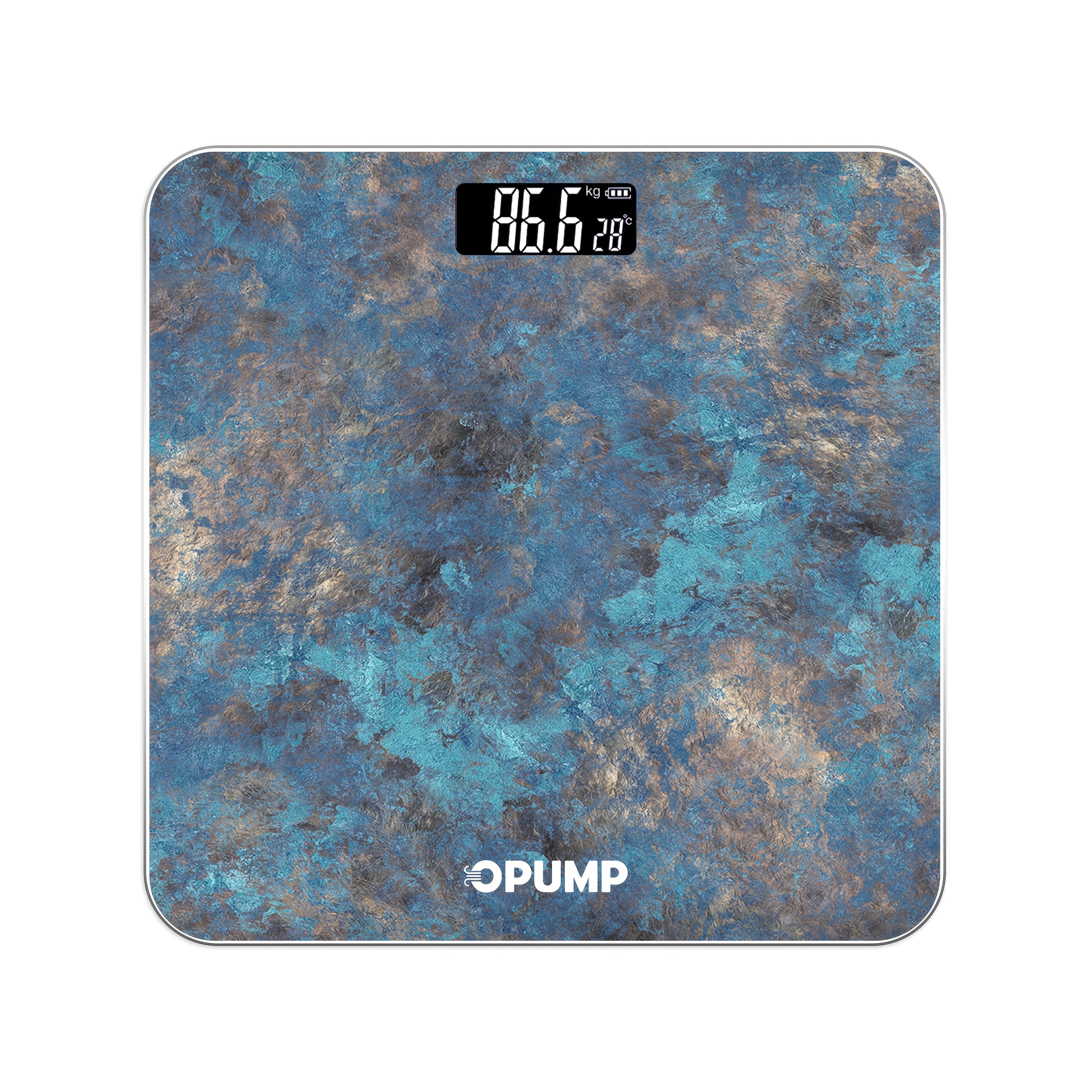 Digital Bathroom Scale High Precision 400 lbs ¨C Electronic Body Weight Scale with Backlit HD LCD Display, kg/lb/st Switchable, Easy Read, Includes Batteries