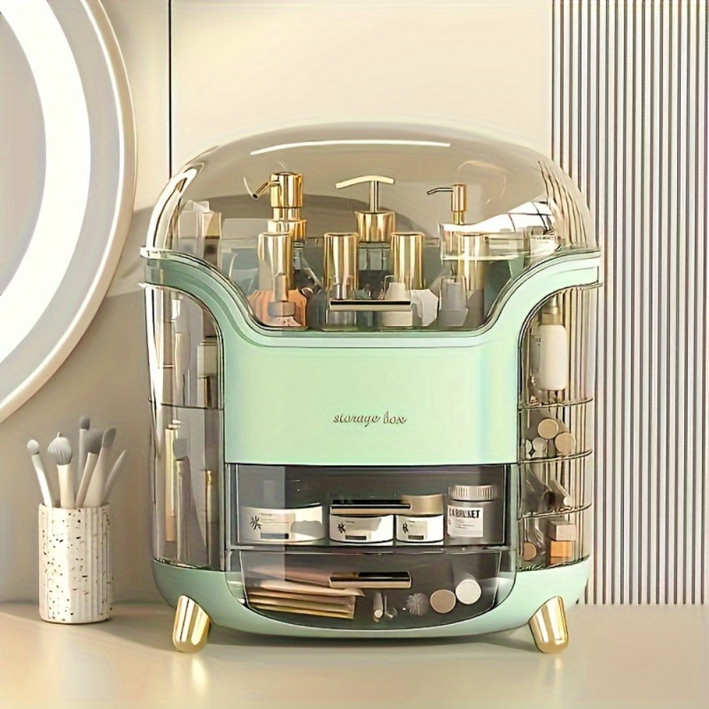 Makeup Organizer Countertop Skincare Organizer Cosmetics Storage Display Case Jewelry Perfume Holder Bathroom Vanity
