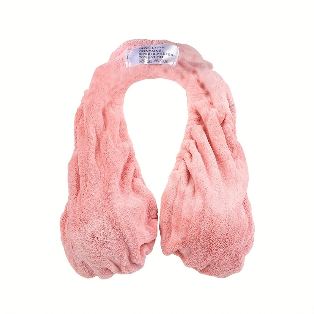 Strapless Towel Bra Wrap ¨C Breathable Knit Beach & Sports Chest Cover for Women, Soft Double-Sided Plush, Absorbent Daily Wear