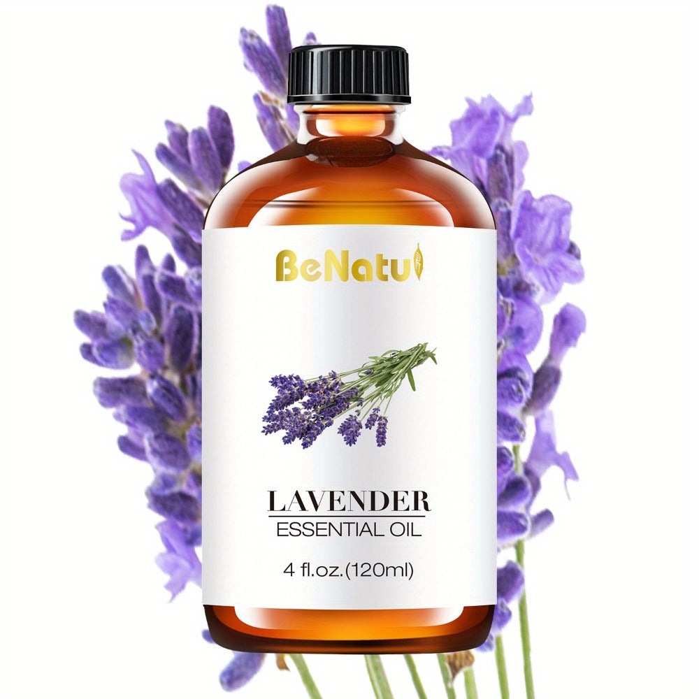 Essential Oil 120ml 4oz Pure Aromatherapy Oils for Diffuser Humidifier Candle Soap Making Lavender Peppermint Eucalyptus Frankincense Lemon Rosemary Lemongrass Vanilla Argan
