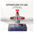 Dyson Replacement Brush Head Double Roller Compatible with V7 V8 V10 V11 V15 360¡ã Swivel Hard Floor Vacuum Cleaner Attachment