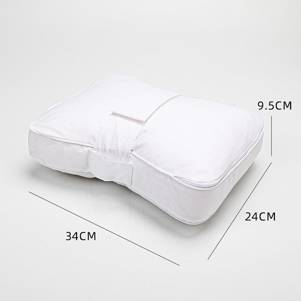 Knee Pillow for Side Sleepers - Memory Foam Leg Pillow with Adjustable Straps for Spine Alignment, Hip, Back & Sciatic Nerve Pain Relief, Orthopedic Between Knee Cushion for Sleeping