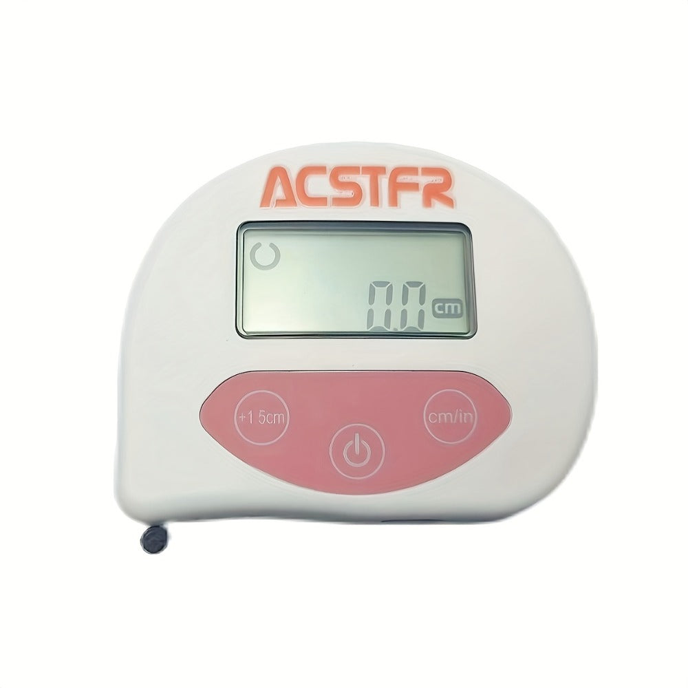 Digital Body Measuring Tape 60 Inch 150cm Smart Retractable Electronic Tape Measure for Weight Loss Waist Hip Chest Arm Body Measurement USB Rechargeable Fitness Tracker Tool