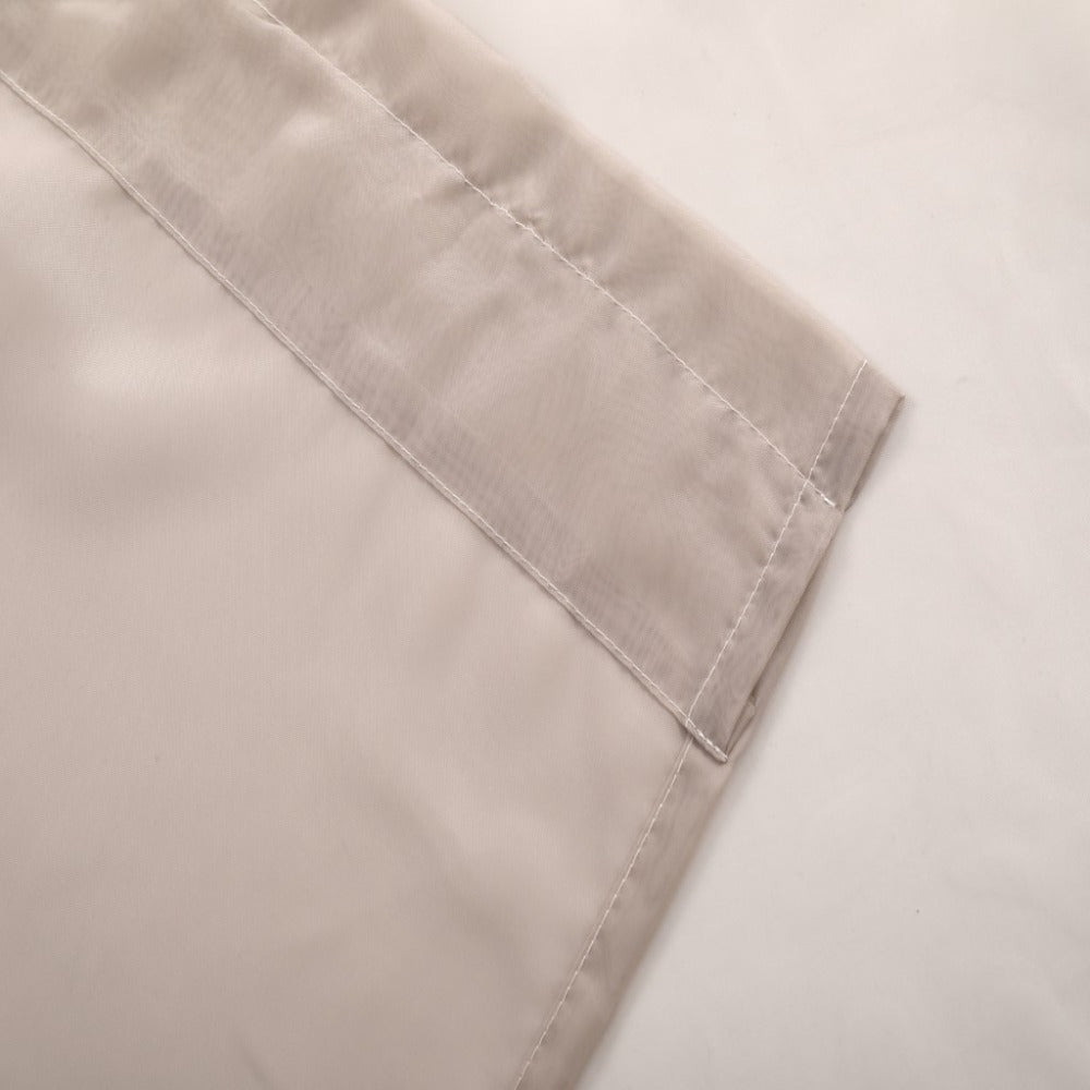 Sheer Curtains 2 Panels Rod Pocket ¨C Light Filtering Privacy Window Drapes for Living Room Bedroom Modern Home Decor