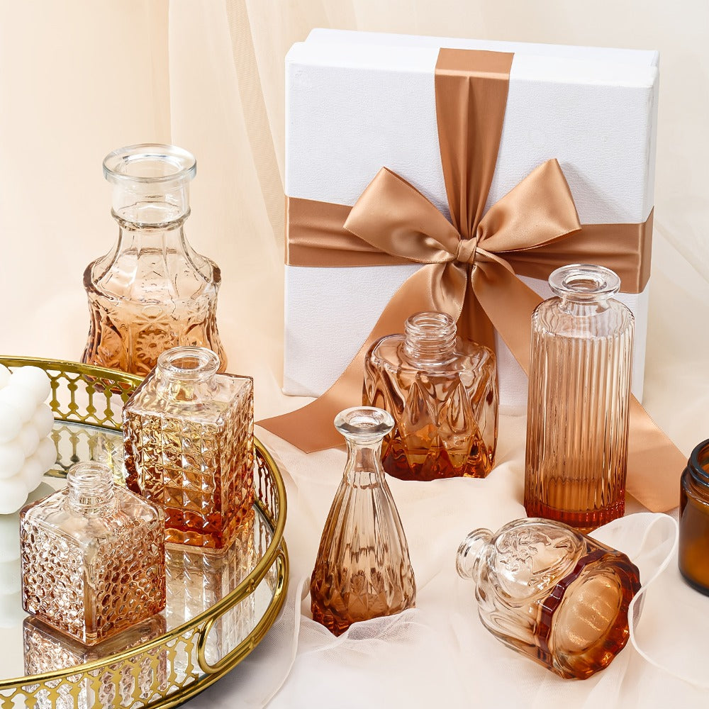 Mini Bud Vases 36pcs ¨C Clear Small Flower Vases for Wedding Centerpieces Birthday Party Anniversary Home Table Decoration