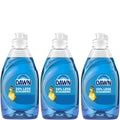 Dawn Ultra Dish Soap Original Scent Value Pack of 3 x 7.5 oz Grease Cutting Dishwashing Liquid for Kitchen Tough Stains Squeaky Clean Dishes Everyday Use