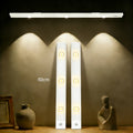 Motion Sensor LED Cabinet Light USB Rechargeable Dimmable Night Light Gesture Control 3 Modes Wireless Under Cabinet Lighting for Kitchen Bedroom Stairs Closet Reading Bedside 2pcs 3pcs