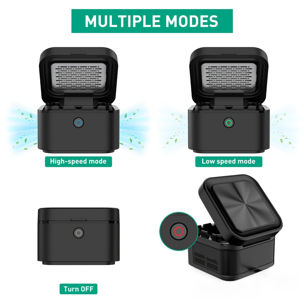 Smokeless Ashtray with HEPA Filter ¨C USB Rechargeable Indoor Ashtray for Home Office Car, 4 Filters Included, Gifts for Him Her
