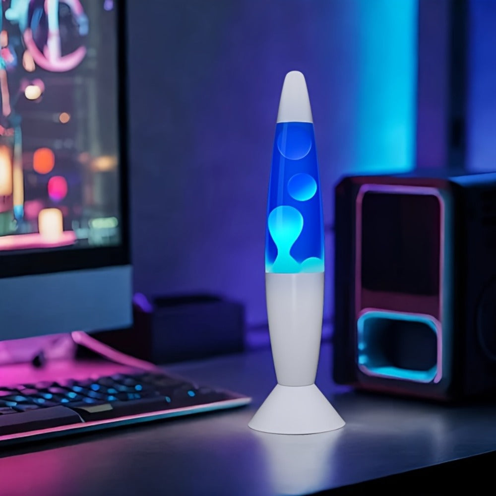 Lava Lamp 14 Inch Liquid Motion Lamp Relaxing Night Light Home Decor for Living Room Bedroom Office Adults Teens Magma Lamp Multiple Color Combinations