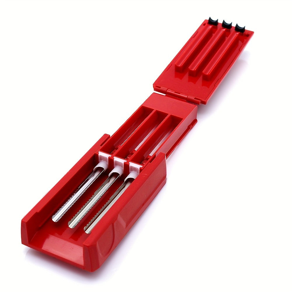 Manual Cigarette Rolling Machine 3-Tube Filler ¨C Portable Durable Plastic Cigarette Roller, Easy-to-Use Tobacco Rolling Tool for Daily Use, Compact Smoke Roller Random Color (1pc)