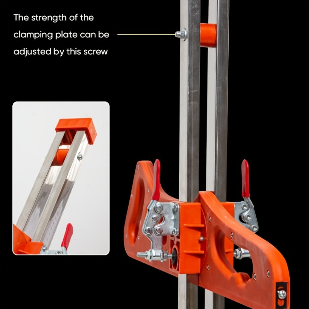 Drywall Scoring Knife 23-Wheel Foldable Gypsum Board Cutter with Adjustable Guide & Ergonomic Handle ¨C Manual Precision Cutting Tool for DIY Home Renovation Construction No Power Needed