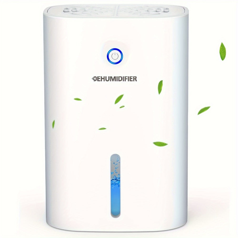 Dehumidifier for Home 215 Sq Ft | Quiet Portable 27oz Peltier Mini Dehumidifier with Auto Shut-Off for Bedroom, Bathroom, Basement, Closet, Kitchen & RV | Keeps Humidity Below 45% | White