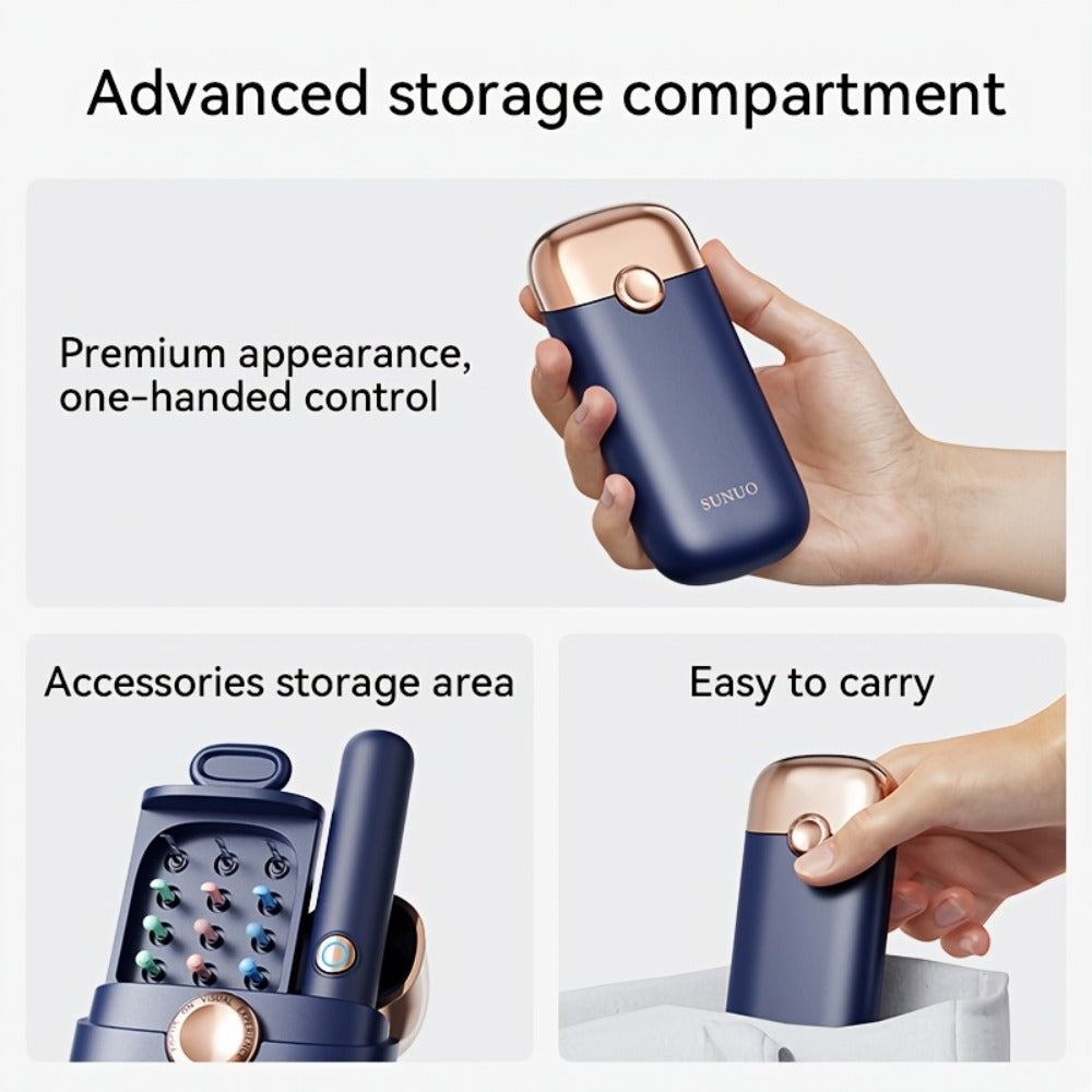 Upgraded 1080P Ear Wax Removal Tool with Camera & Storage Case ¨C LED Light, iOS & Android Compatible, Complete Ear Cleaning Kit, Holiday & Birthday Gift for Whole Family