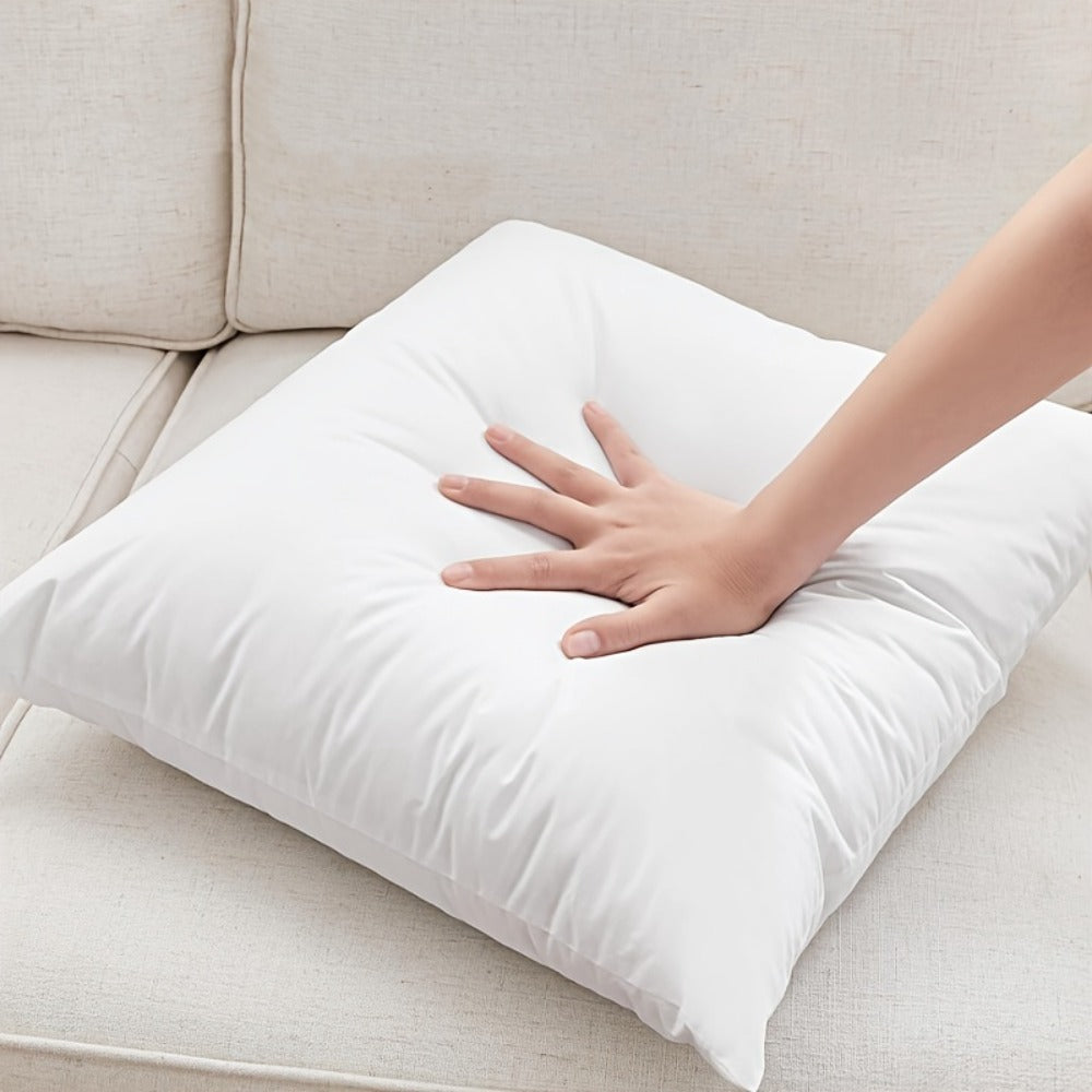 Pillow Inserts Square Microfiber Throw Pillow Inserts for Couch Sofa, Hypoallergenic 100% Virgin Fiber Fill, Indoor Outdoor Cushion Inserts for Office Patio Picnic