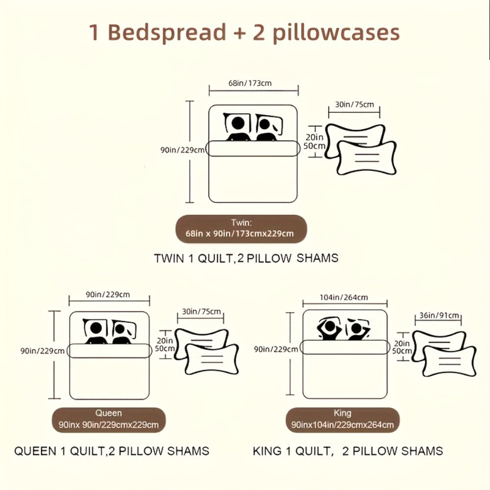 Quilted Bedspread Set 3 Piece Pink Floral Patchwork Comforter Set with 2 Pillowcases, Machine Washable All Season Bed Cover, Soft Breathable Bedroom Bedding Set Twin Full Queen King
