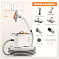 Portable Steam Cleaner 1200W, 2.3Bar High-Pressure Handheld Steam Cleaner 15-Second Heat-Up, 750ML Tank, 9-Piece Accessory Kit for Tile, Grout, Floor, Car, Kitchen & Bathroom Deep Cleaning