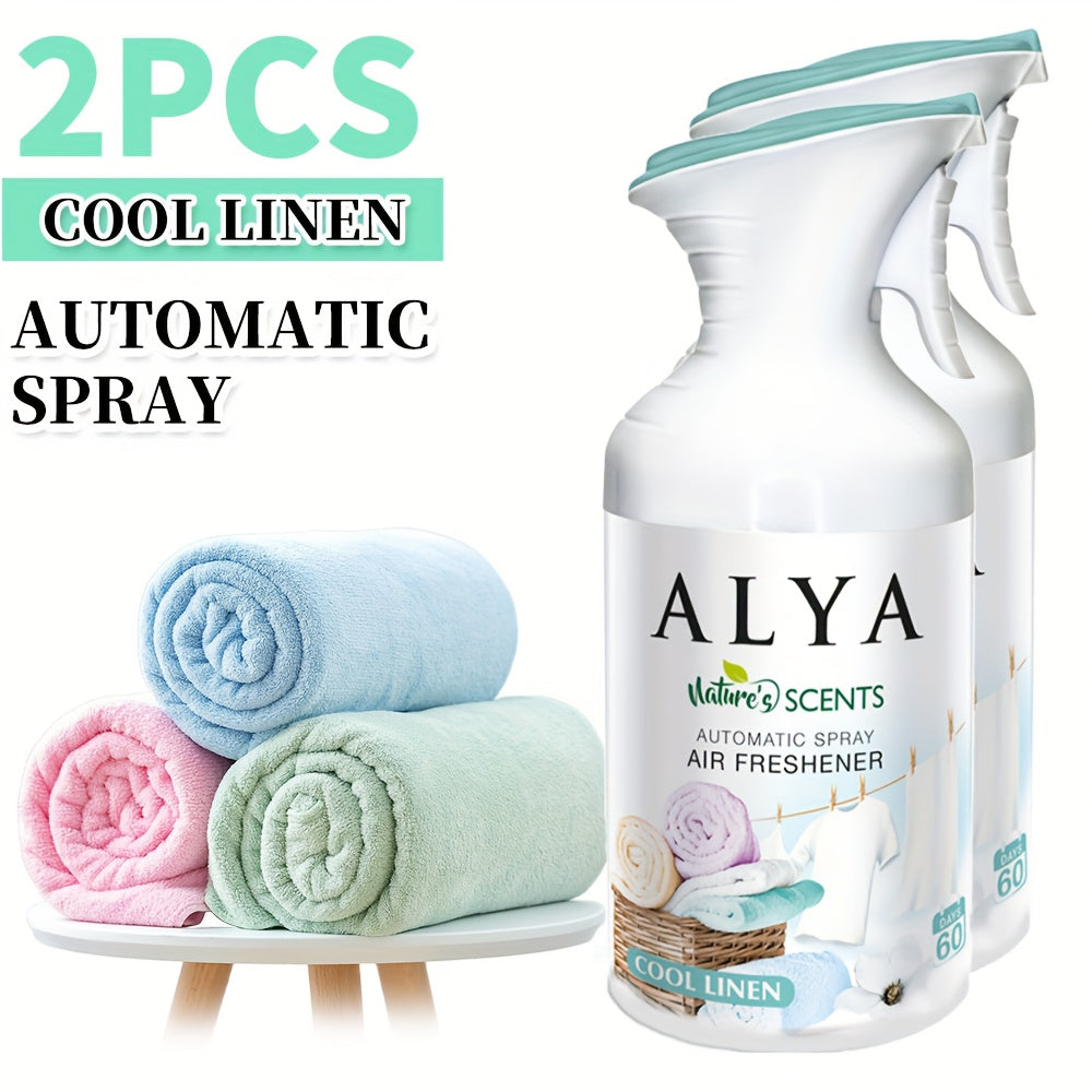 Aromatherapy Air Freshener Spray 6 Scents | Lavender Vanilla Ocean Magnolia | Multi-Purpose Room Spray for Car Home Office Bathroom Fabric Closet Odor Eliminator