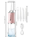 Oral Irrigator with 360¡ã Rotatable Nozzle & Smart Chip Pressure Control ¨C Electric Water Flosser for Deep Tooth & Gum Cleaning, 4 Colors, Portable Dental Mouth Rinser for Home & Travel