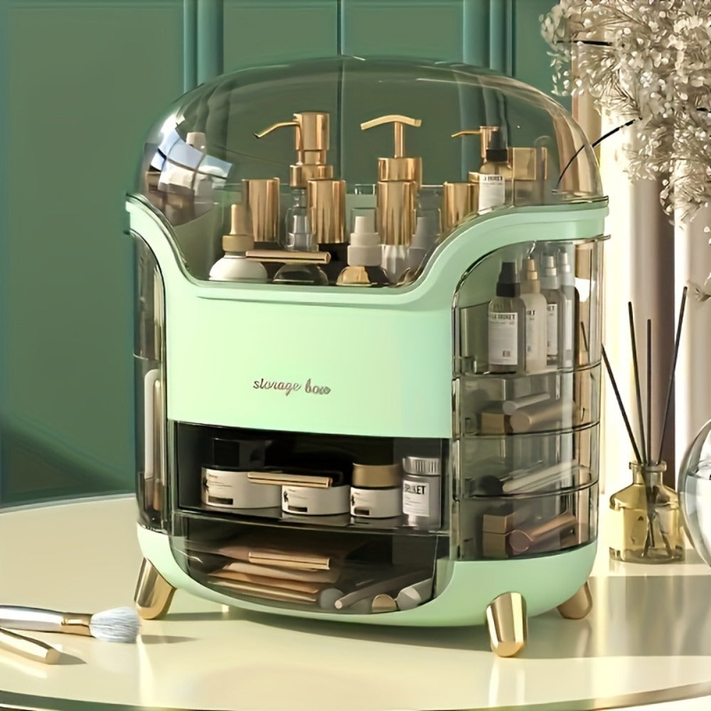 Makeup Organizer Countertop Skincare Organizer Cosmetics Storage Display Case Jewelry Perfume Holder Bathroom Vanity