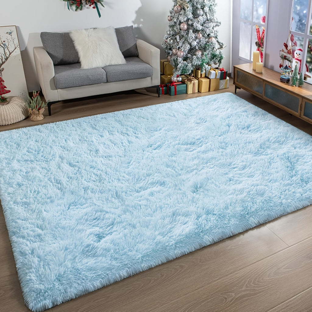 Fluffy Area Rug Large Soft Shag Carpet for Living Room Bedroom ¨C Non-Slip Ultra Thick Plush Floor Mat, Multiple Sizes & Colors, Home Decor