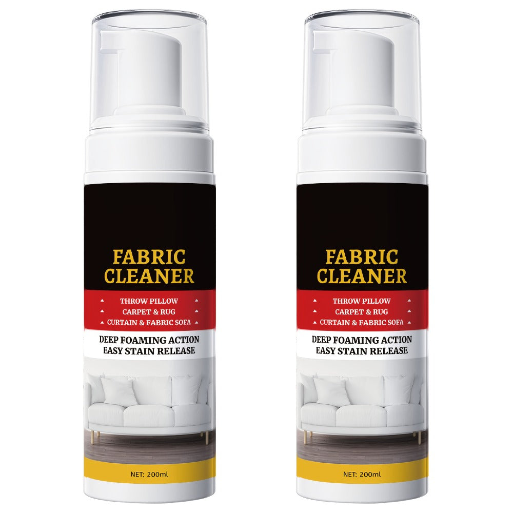 Upholstery Cleaner Spray Multi-Fabric Stain Remover 6.76oz Spot Cleaner for Couch Sofa Rug Carpet Clothes Car Seat Mattress Laundry Multi-Purpose Fabric Cleaner for Home and Car 1 2 3 4 5 Pack