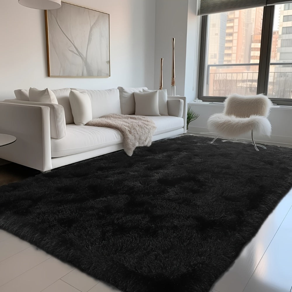 Fluffy Area Rug Large Soft Shag Carpet for Living Room Bedroom ¨C Non-Slip Ultra Thick Plush Floor Mat, Multiple Sizes & Colors, Home Decor