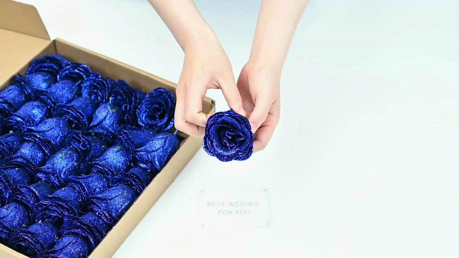 Artificial Flash Rose Bouquet 24/36 Pcs ¨C Simulation Shiny Fake Roses for Wedding, Engagement, Anniversary & Holiday Decorations, Multiple Colors