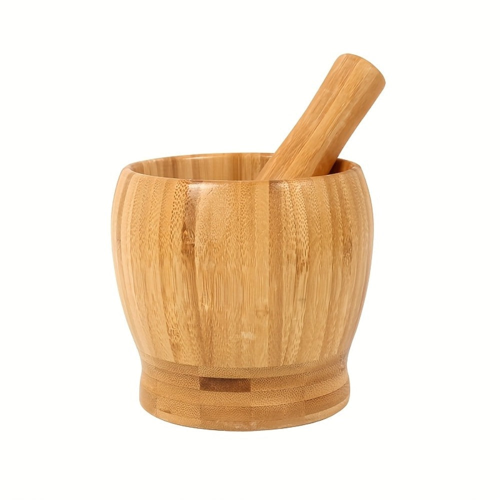 Garlic Crusher Grinding Bowl Food-Grade Multi-Functional Mortar for Garlic, Herbs & Pepper ¨C Easy to Clean Durable Kitchen Tool