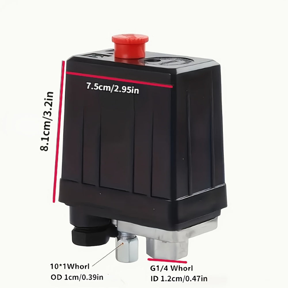 Air Compressor Pressure Switch Manifold Kit with Regulator Gauge Valve Bracket Assembly ¨C Complete Control System for Air Pump