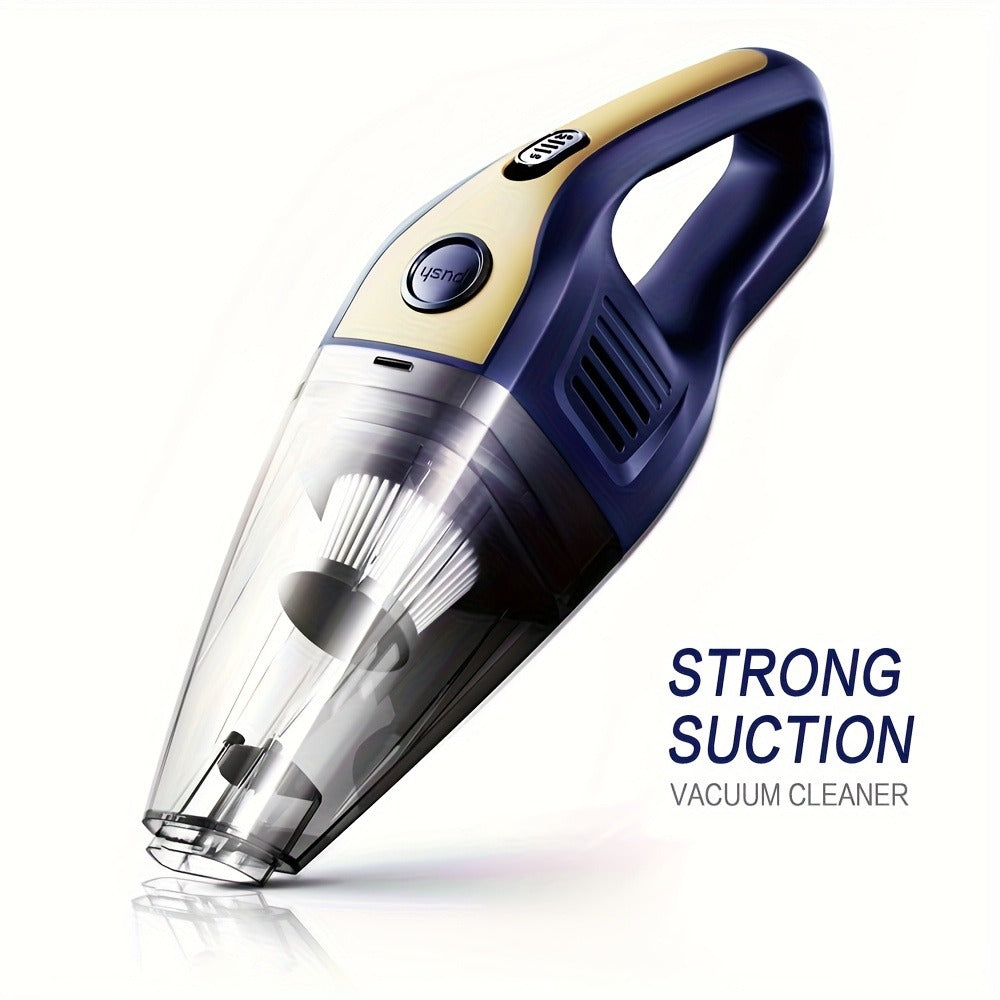 Handheld Cordless Vacuum Cleaner with Powerful Suction ¨C Portable USB Rechargeable Mini Vacuum with Multiple Accessories for Car, Home, Office & Tight Spaces