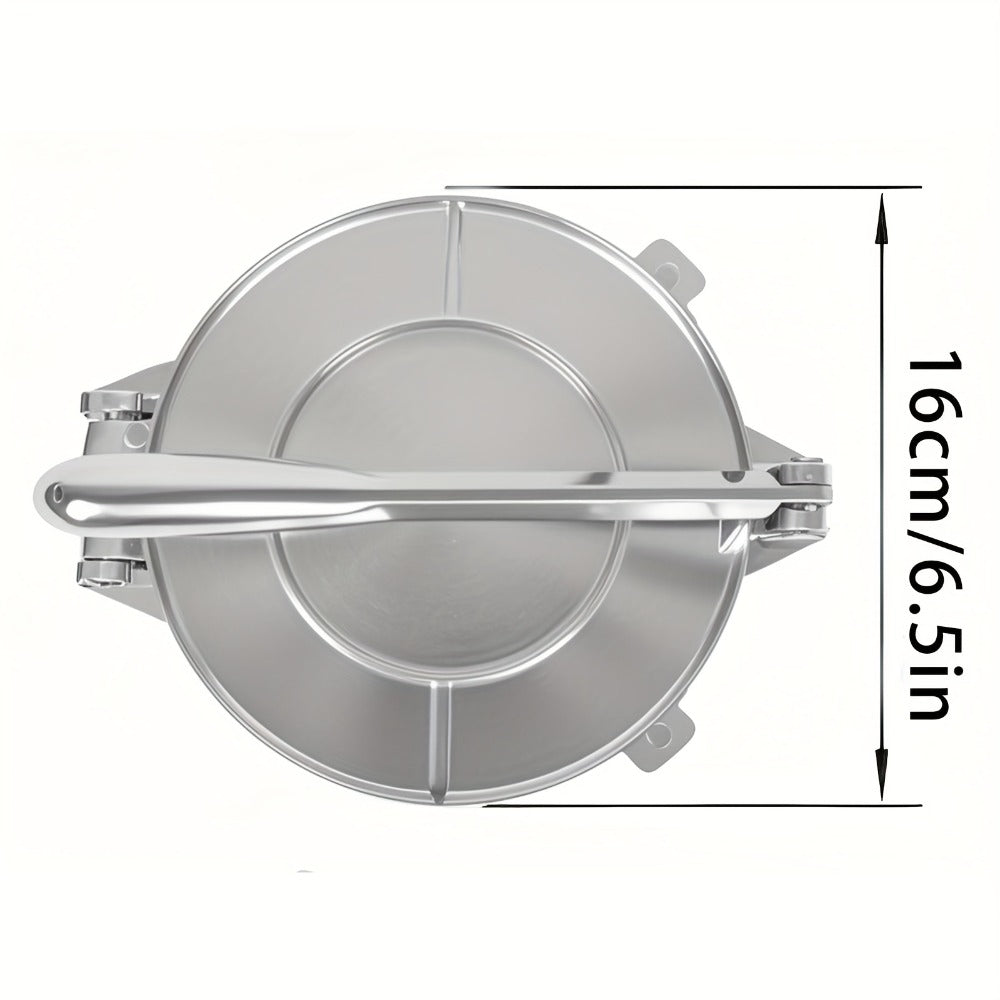 Tortilla Press & Dough Press ¨C 6.5 & 8 Inch Professional Tortilla Maker for Flour & Corn Tortillas, Roti, Quesadilla, Dumpling Wrapper, Flatbread ¨C Heavy Duty Cast Iron Style Kitchen Tool
