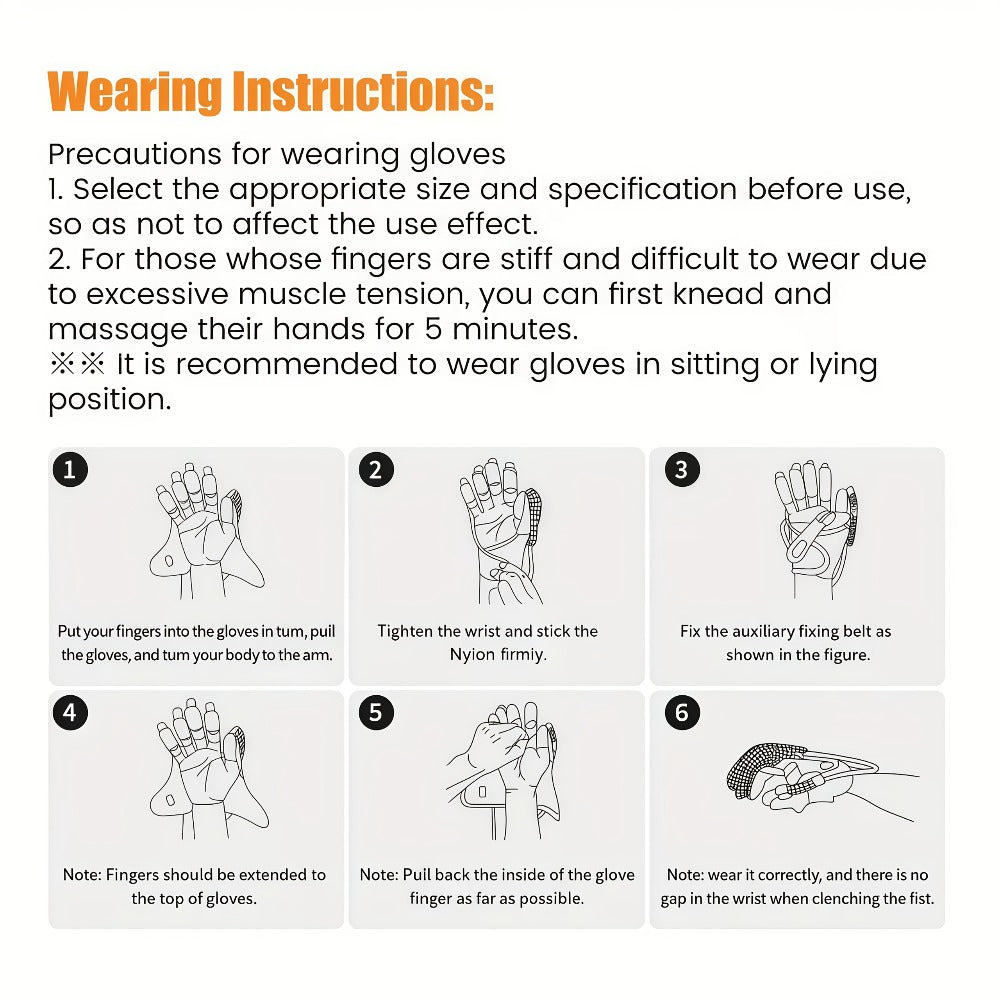 Rehabilitation Robot Gloves for Hand & Finger Training, Air Pressure Finger Exercise Device with LCD Touch Screen, Stroke Recovery & Finger Separation Rehab Glove for Elderly, Left or Right Hand M-XXL