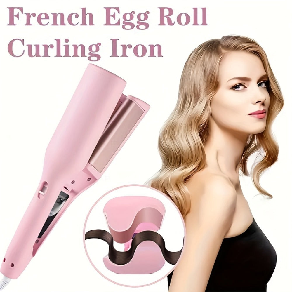 Curling Iron 32mm Deep Wave Curler Fast Heating Adjustable Temperature Anti-Scald Salon-Grade Hair Styling Tool Long-Lasting Waves Gift