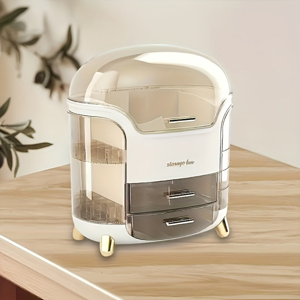Makeup Organizer Countertop Skincare Organizer Cosmetics Storage Display Case Jewelry Perfume Holder Bathroom Vanity