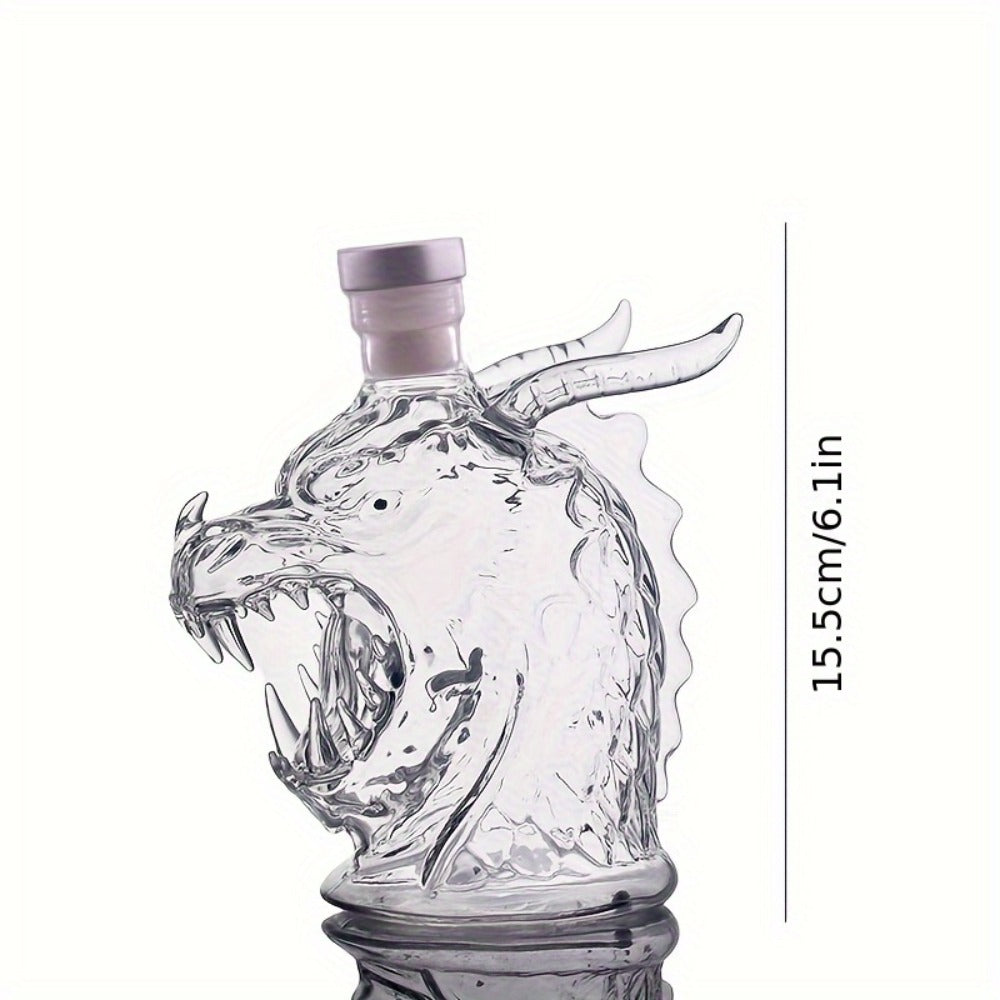 Wine Decanter 3D Faucet Design Whiskey Bottle 10oz Unique Home Bar Decor Gift for Christmas New Year Restaurant Housewarming Present