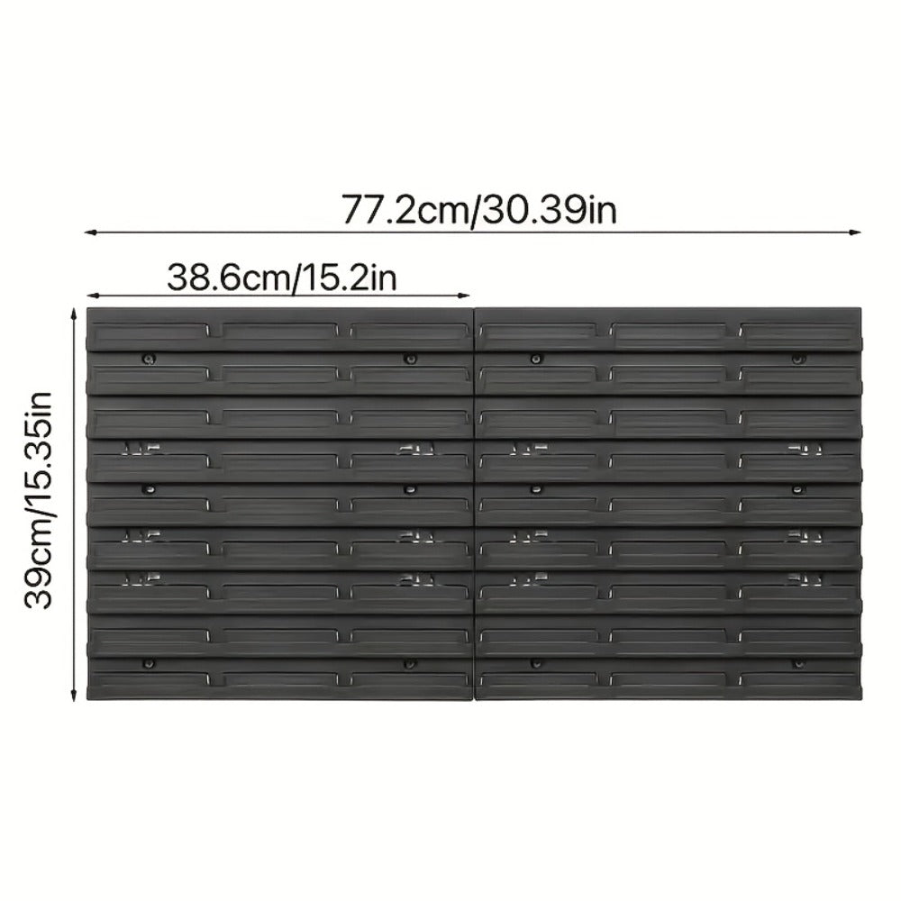 Tool Organizer Set ¨C Multi-Functional Wrench, Screwdriver, Drill Bit & Hammer Storage Rack | Garage Tool Organizer Wall Mount for 39/69 Piece Tool Sets | Workshop Tool Holder Gift for Men & DIY Enthusiasts