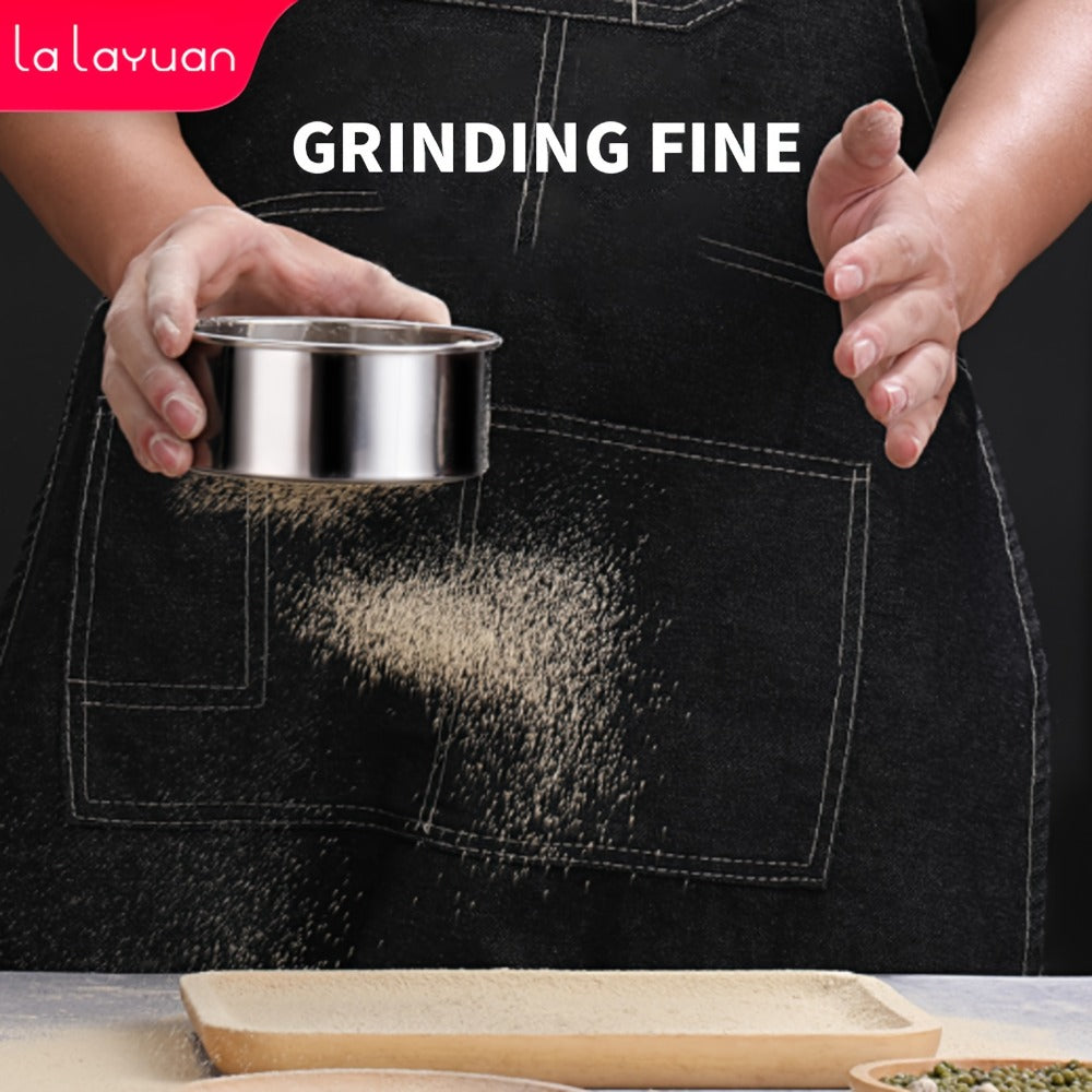 Electric Coffee Grinder with Stainless Steel Blade | 10-Second Fast Grinding | One-Button Control Spice Nut Bean Mill | Dry Food Processor for Coffee Beans Spices Grains Nuts
