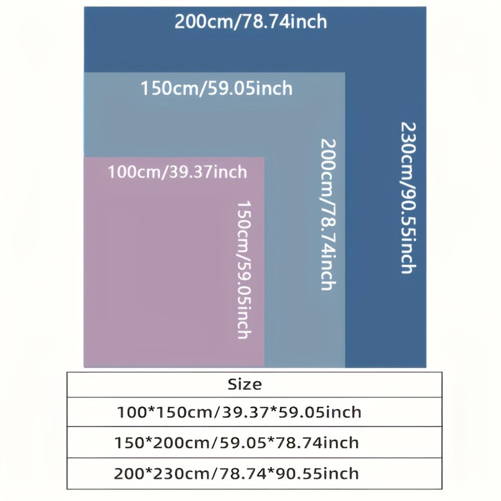 Cooling Blanket for Hot Sleepers - Breathable Lightweight Summer Quilt, Dual-Sided Soft Sweat Absorbent Throw, 100% Polyester, Machine Washable, Multipurpose Bedding