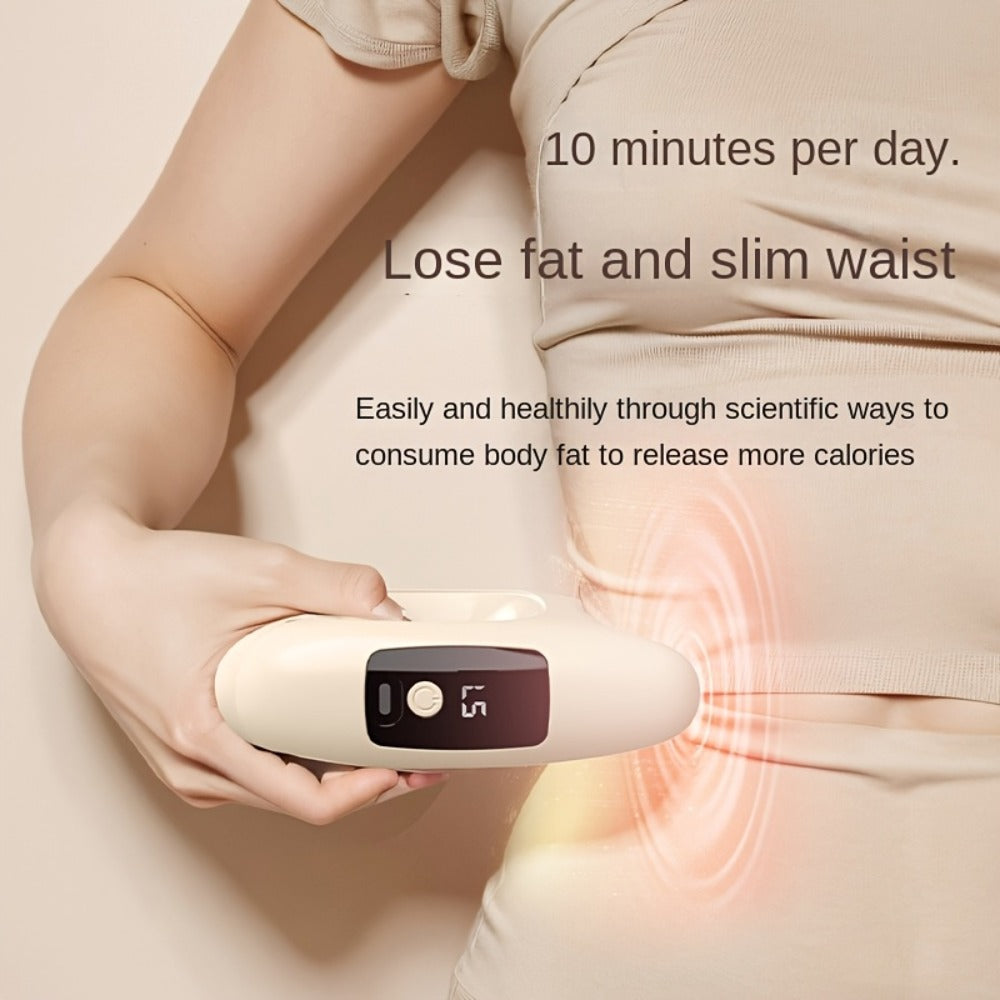 Massage Ring Fascia Massager ¨C Mini Neck Waist & Full Body Muscle Relaxing Ring with Massage Belt, Multi-Function Fitness Relaxation Tool for Back, Waist & Neck, Portable Gift for Men Women