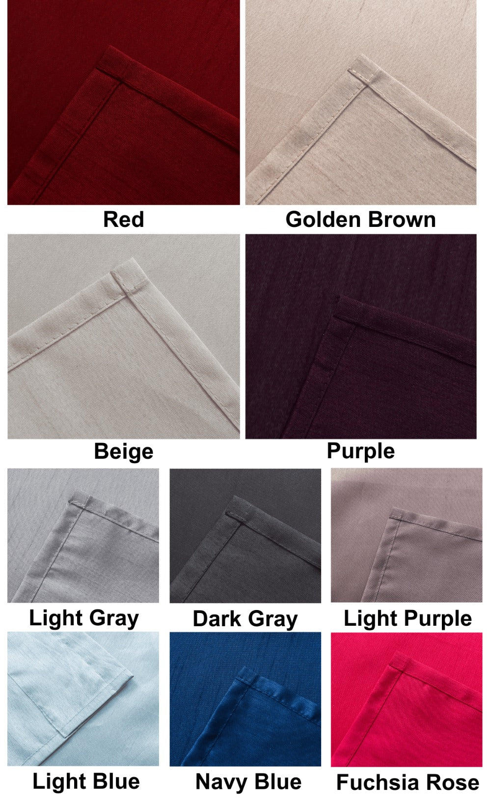 Kitchen Curtains 3 Panels Faux Silk Sheer Tier and Valance Set Rod Pocket 2 Tiers 26x36 inch + Valance 52x14 inch for Kitchen Bathroom Window Drapes