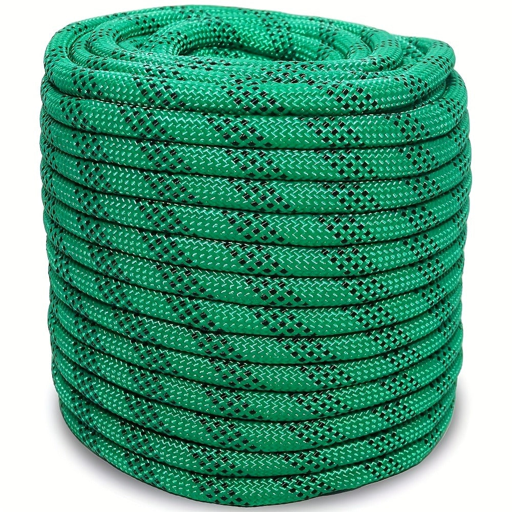 Double Braided Nylon Rope 1/2 Inch Heavy Duty Polyester ¨C 100ft 150ft 200ft Multi-Color for Anchoring Towing Cargo Sailing Dock Lines & Outdoor Use