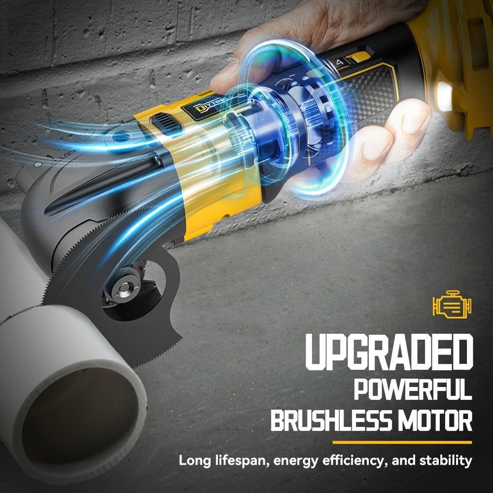 Oscillating Multi Tool Brushless Cordless Compatible with DeWalt 20V / 18V Battery ¨C 21000 OPM Variable Speed, 4.5¡ã Oscillating Angle, Anti-Vibration, Wood Cutting Blades & Sanding Pads (Battery Not Included)