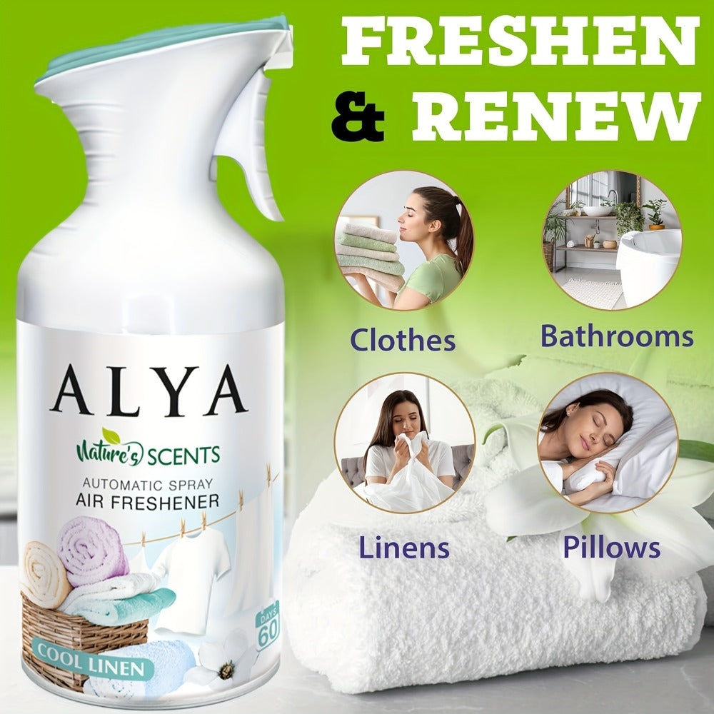Aromatherapy Air Freshener Spray 8.45oz ¨C 6 Scents: Lavender, Magnolia, Mixed Berries, Ocean, Cool Linen & Vanilla, Multi-Purpose Odor-Fighting Room Spray for Car, Home, Office, Bathroom & Closet (1 or 3 Pack)