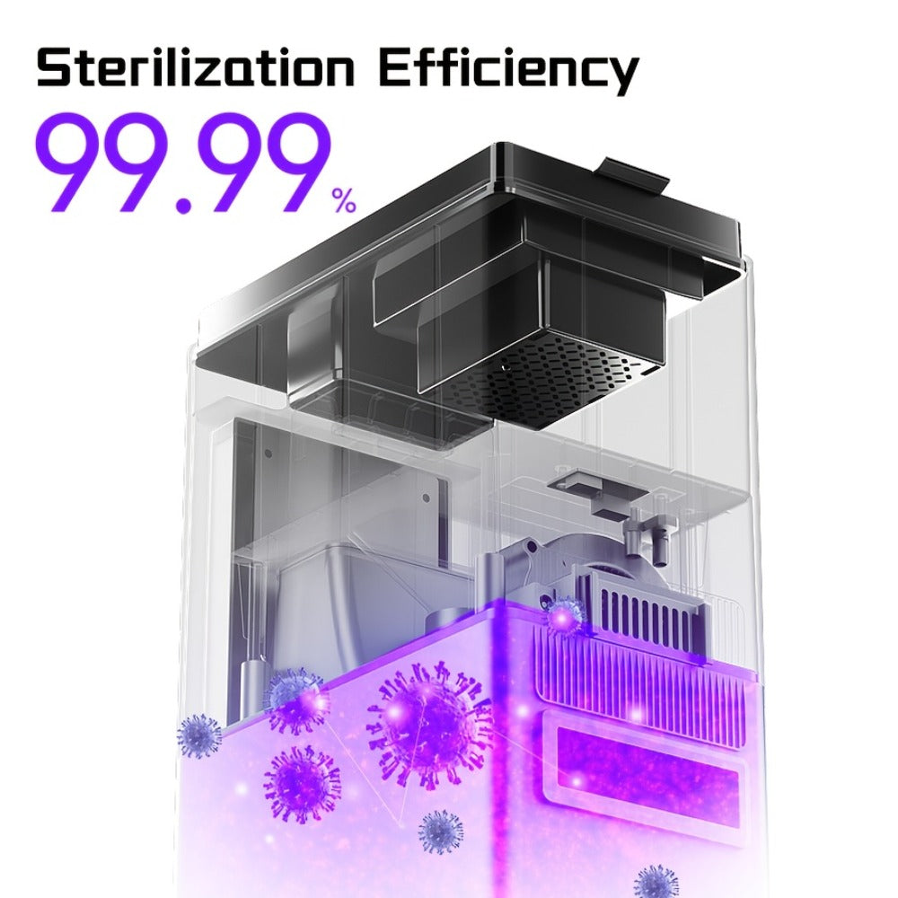 Cool Mist Humidifier 13L Large Capacity - Soundwave Technology, Smart Humidity Control, Top-Fill Design, Sleep Mode, Covers 1000 Sq Ft, for Home Large Room Bedroom Office Plants, 3.5 Gallon